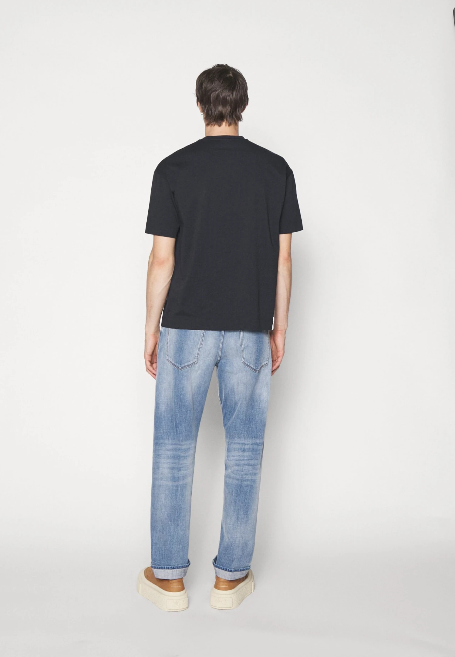 Emporio Armani Pockets Pant - Straight Leg Jeans - Denim Blu 6 Emporio Armani Pockets Pant - Straight Leg Jeans - Denim Blu - Afbeelding 4