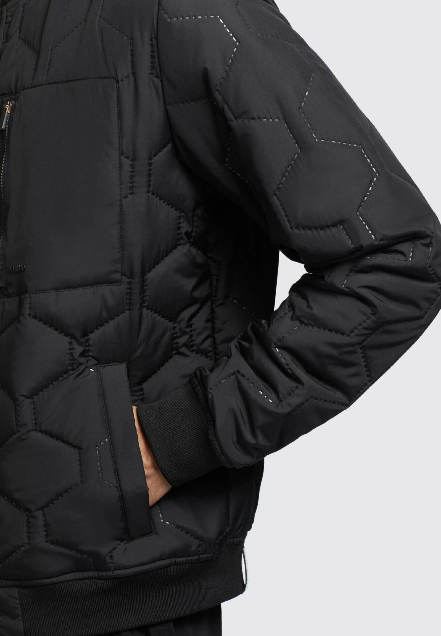 Khujo Carlson - Jas - Schwarz 9 Khujo Carlson - Jas - Schwarz - Afbeelding 7