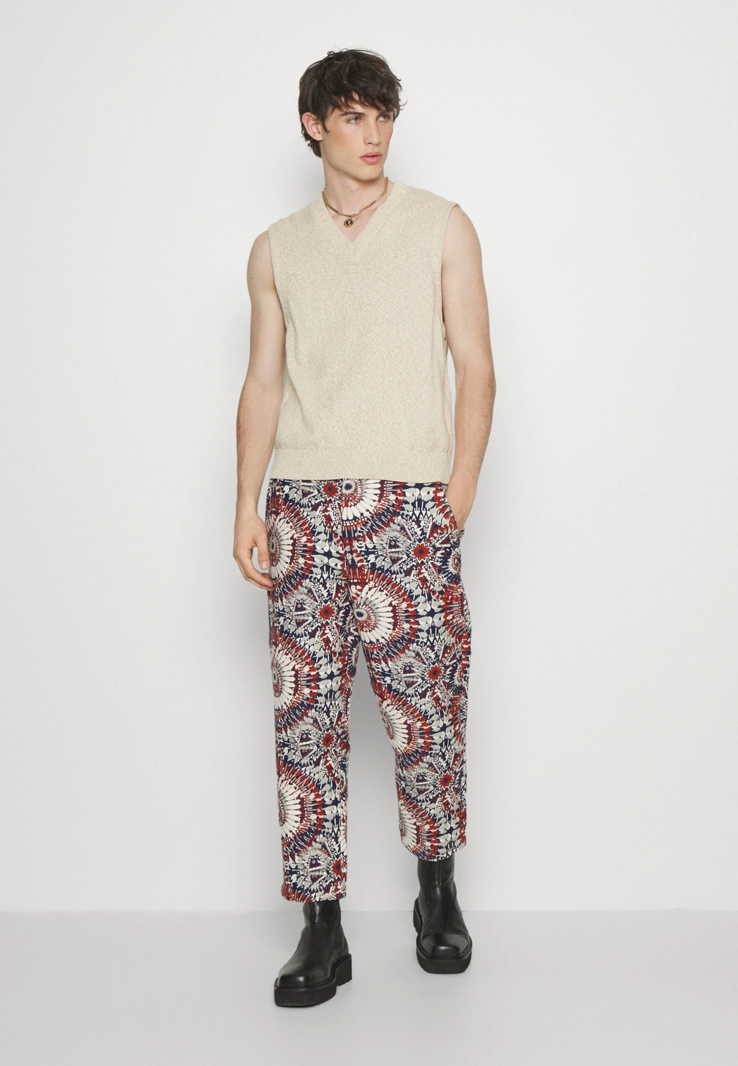 Kurt Trousers - Broek - Navy/Rust 6 Kurt Trousers - Broek - Navy/Rust - Afbeelding 4