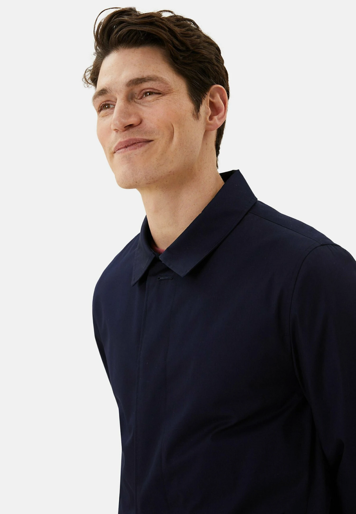 Marks & Spencer Shirt Collar Mac - Mantel - Navy 7 Marks & Spencer Shirt Collar Mac - Mantel - Navy - Afbeelding 5