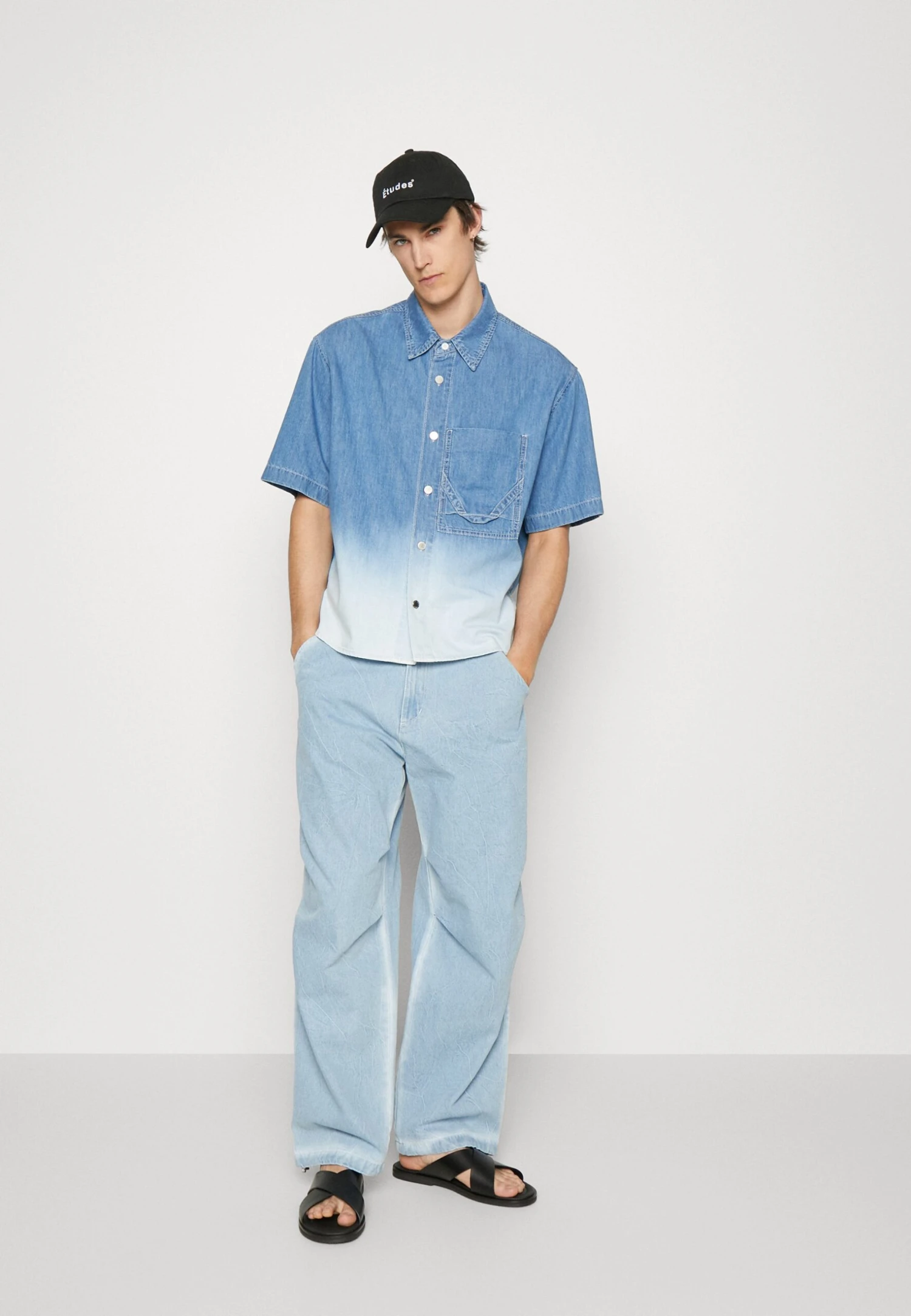 Men'S Pants - Relaxed Fit Jeans - Blue 4 Men'S Pants - Relaxed Fit Jeans - Blue - Afbeelding 2