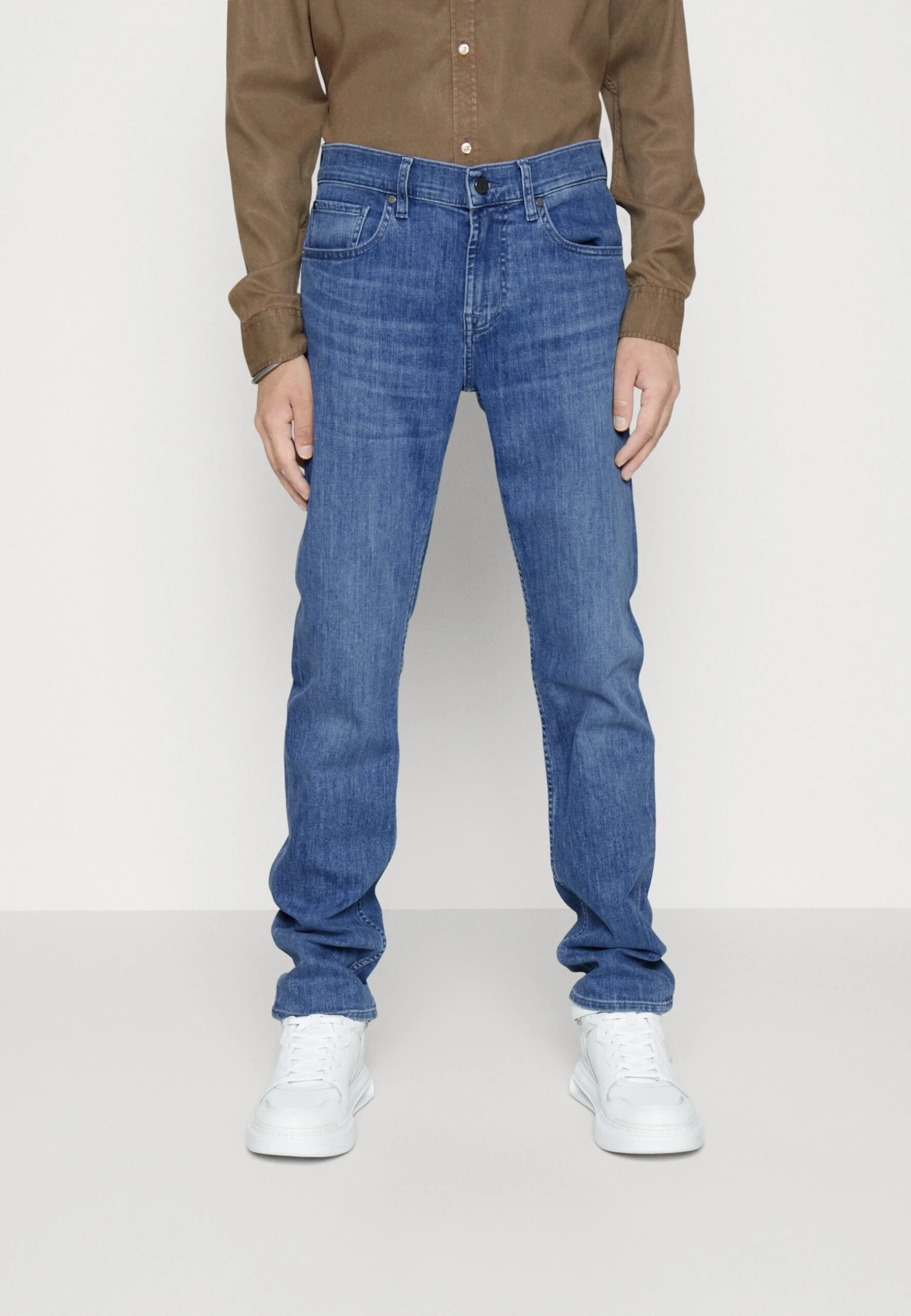 7 For All Mankind Slimmy - Slim Fit Jeans - Light Blue 3 7 For All Mankind Slimmy - Slim Fit Jeans - Light Blue