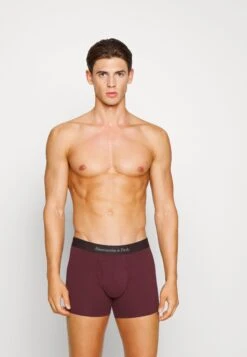 Abercrombie & Fitch Holiday Contrast 5 Pack - Onderbroeken - Green/Red Burg/Grey Black