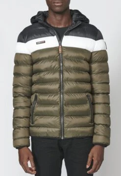 Koroshi Winterjas - Kaki -Jack and Jones Verkoopwinkel 6673ec9528834b99b8d975384b07c1f8