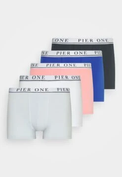 Pier One 5 Pack - Onderbroeken - White/Pink/Light Blue -Jack and Jones Verkoopwinkel 669afba1436e4cdd9e6012a04141e31d