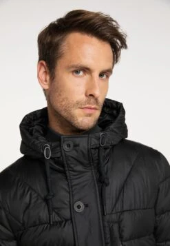 Dreimaster Baradello - Winterjas - Schwarz -Jack and Jones Verkoopwinkel 66b1f46090ba4925aaec26067ac0ad1d