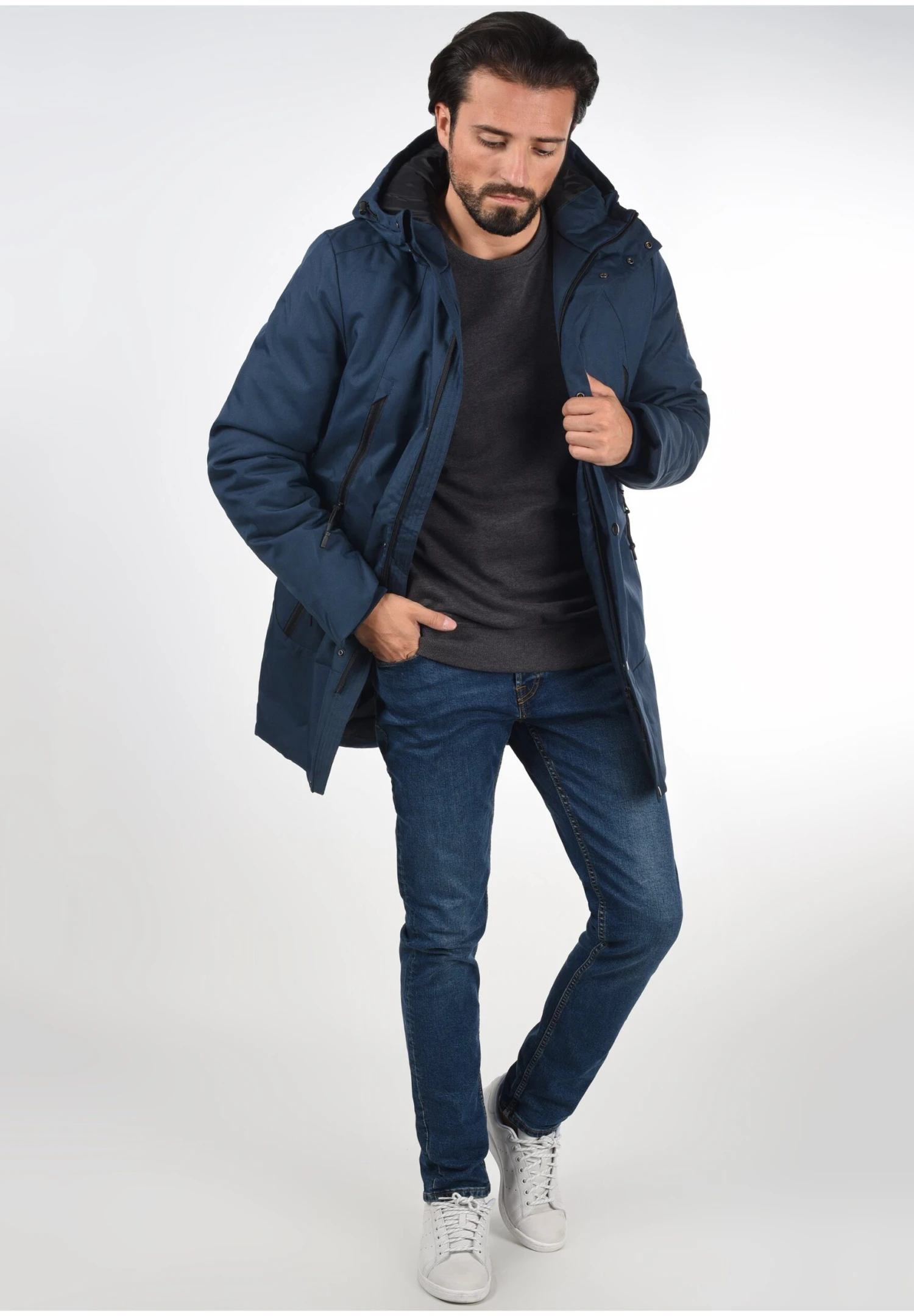 Blend Talan - Parka - Dress Blues 4 Blend Talan - Parka - Dress Blues - Afbeelding 2
