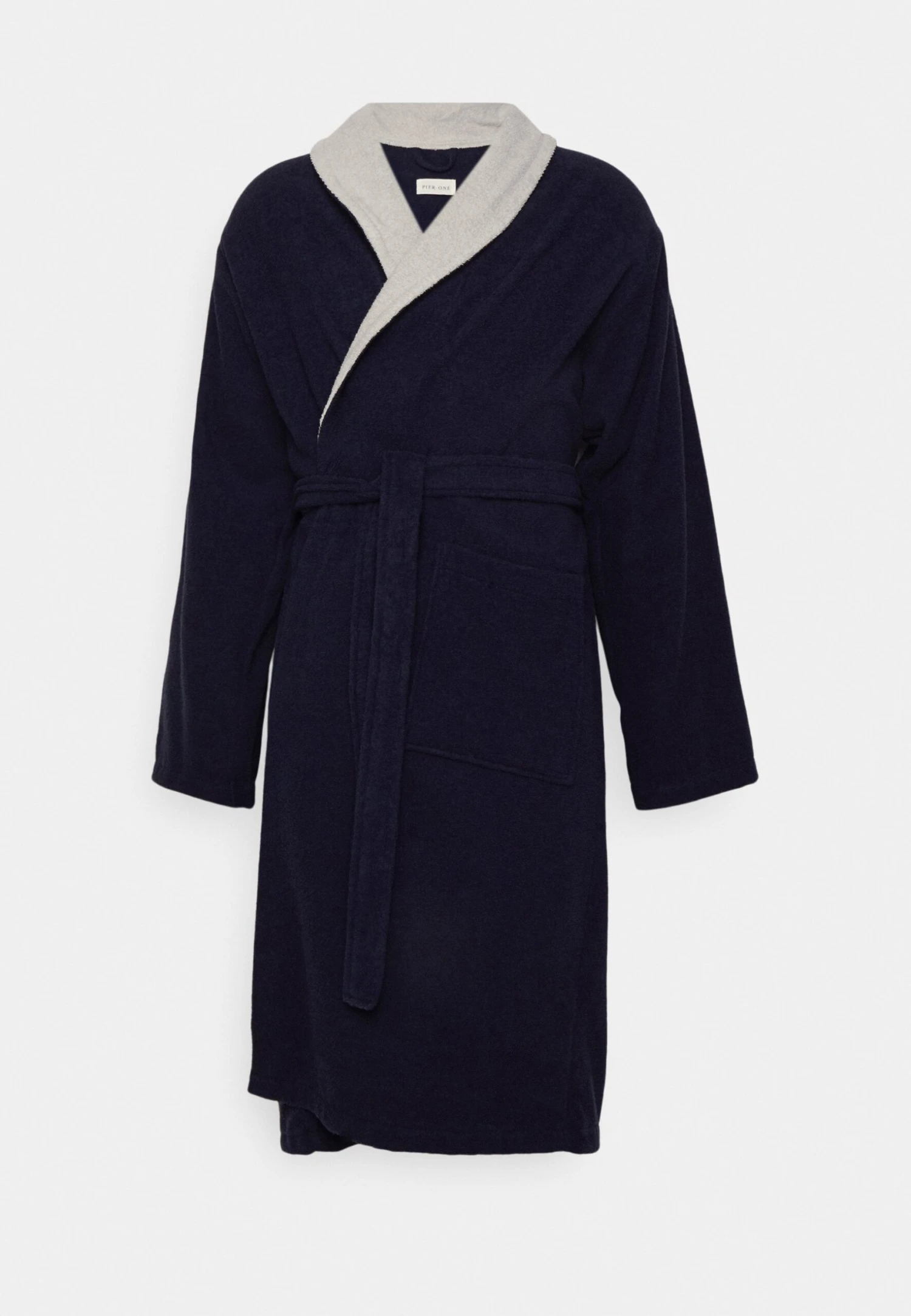 Pier One Shawl Towel Bathrobe - Badjas -Dark Blue 7 Pier One Shawl Towel Bathrobe - Badjas -Dark Blue - Afbeelding 5