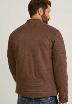 Imitatieleren Jas - Brown -Jack and Jones Verkoopwinkel 68c43728090449799941b67d177456cd