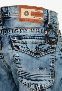 Cipo & Baxx Slim Fit Jeans - Ijsblauw -Jack and Jones Verkoopwinkel 68c732ab64d241238f3a9c8d0e525330