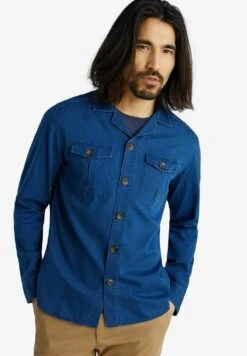 Herr - Overhemd - Blue