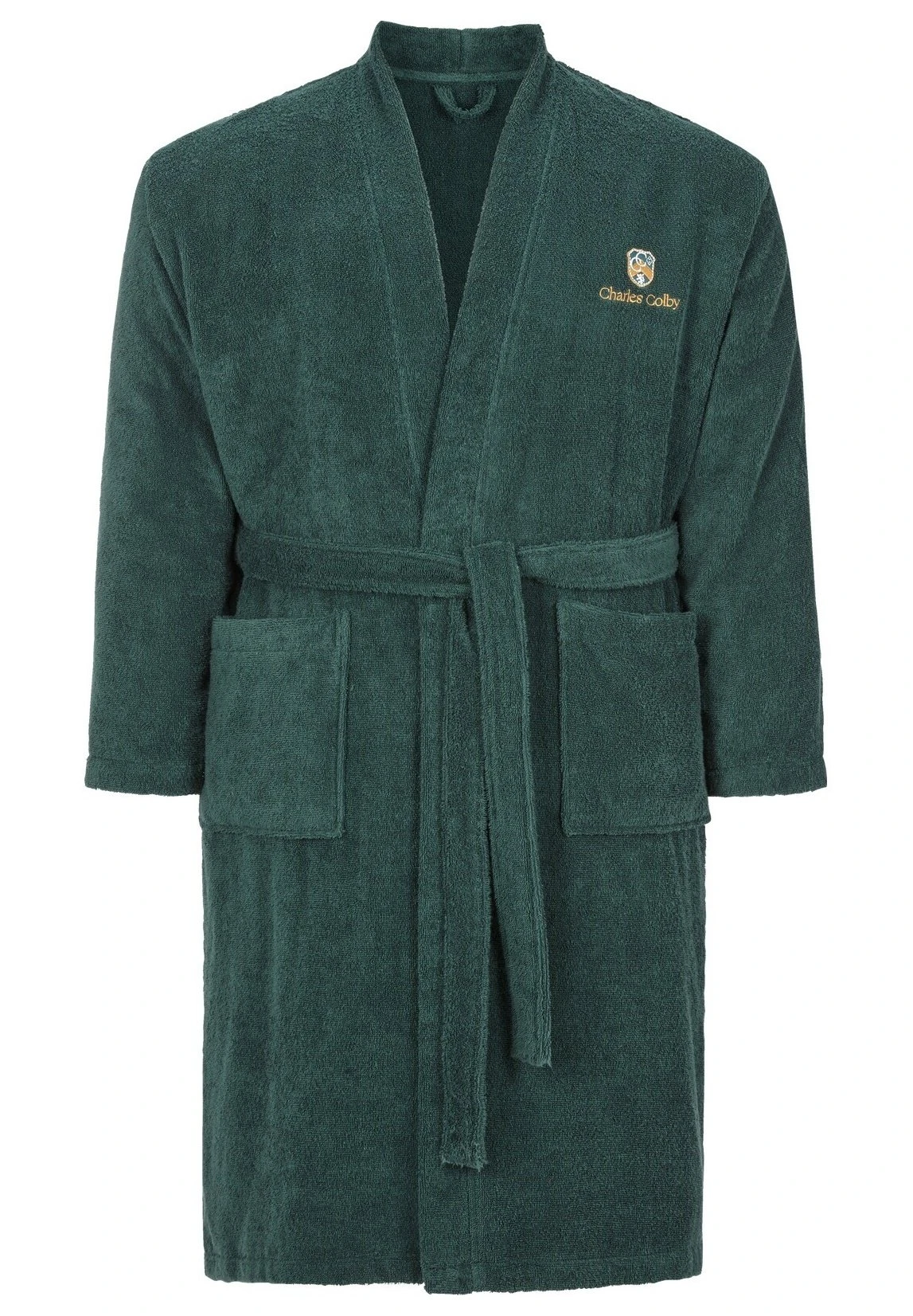 Lord Curet - Badjas - Dunkelgrün 5 Lord Curet - Badjas - Dunkelgrün - Afbeelding 3