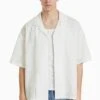 BERSHKA Short Sleeve With Swiss - Overhemd - White 2 BERSHKA Short Sleeve With Swiss - Overhemd - White -Jack and Jones Verkoopwinkel 692a375f553c46688bdca3cd76125b57