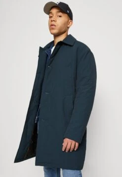 ESPRIT Longmac - Trenchcoat - Petrol Blue -Jack and Jones Verkoopwinkel 6933f26d203a428688645ac055710505