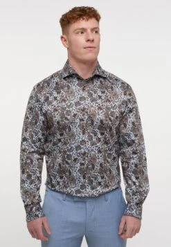 Eterna Comfort Fit - Overhemd - Blau