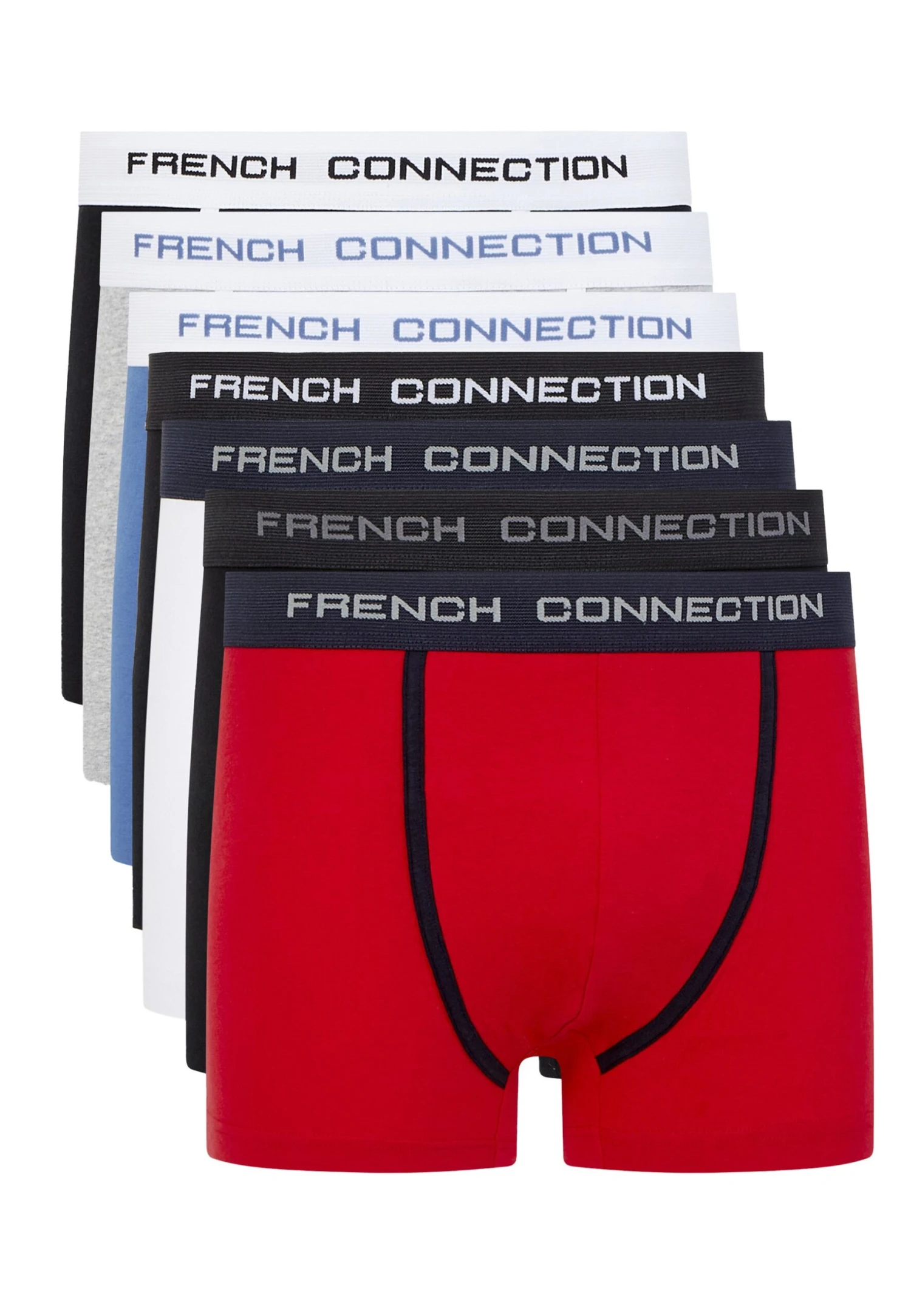 French Connection 7 Pack Boxer Shorts - Boxershort - Fc 4 3 French Connection 7 Pack Boxer Shorts - Boxershort - Fc 4