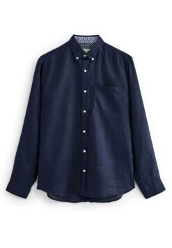 Next Signature Roll Sleeve Standard - Overhemd - Navy Blue -Jack and Jones Verkoopwinkel 6a559e9095734863b2be6a08afe168cc