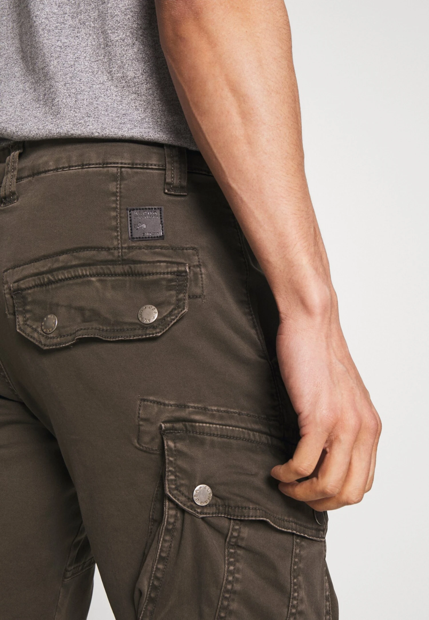 Alpha Industries Combat Lw - Cargobroek - Anthracite 8 Alpha Industries Combat Lw - Cargobroek - Anthracite - Afbeelding 6