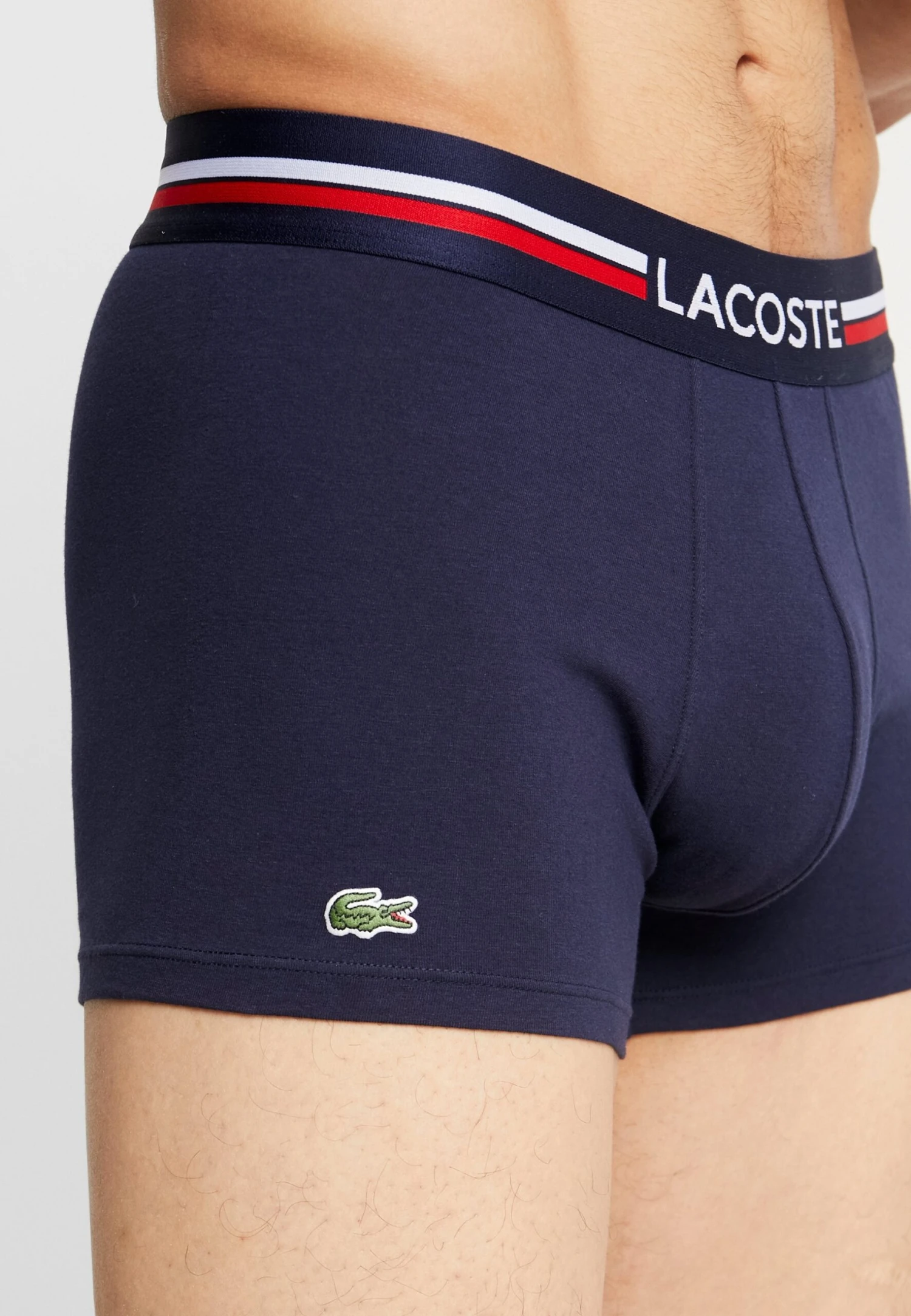 Lacoste 3 Pack - Onderbroeken - Navy Blue/White 7 Lacoste 3 Pack - Onderbroeken - Navy Blue/White - Afbeelding 5