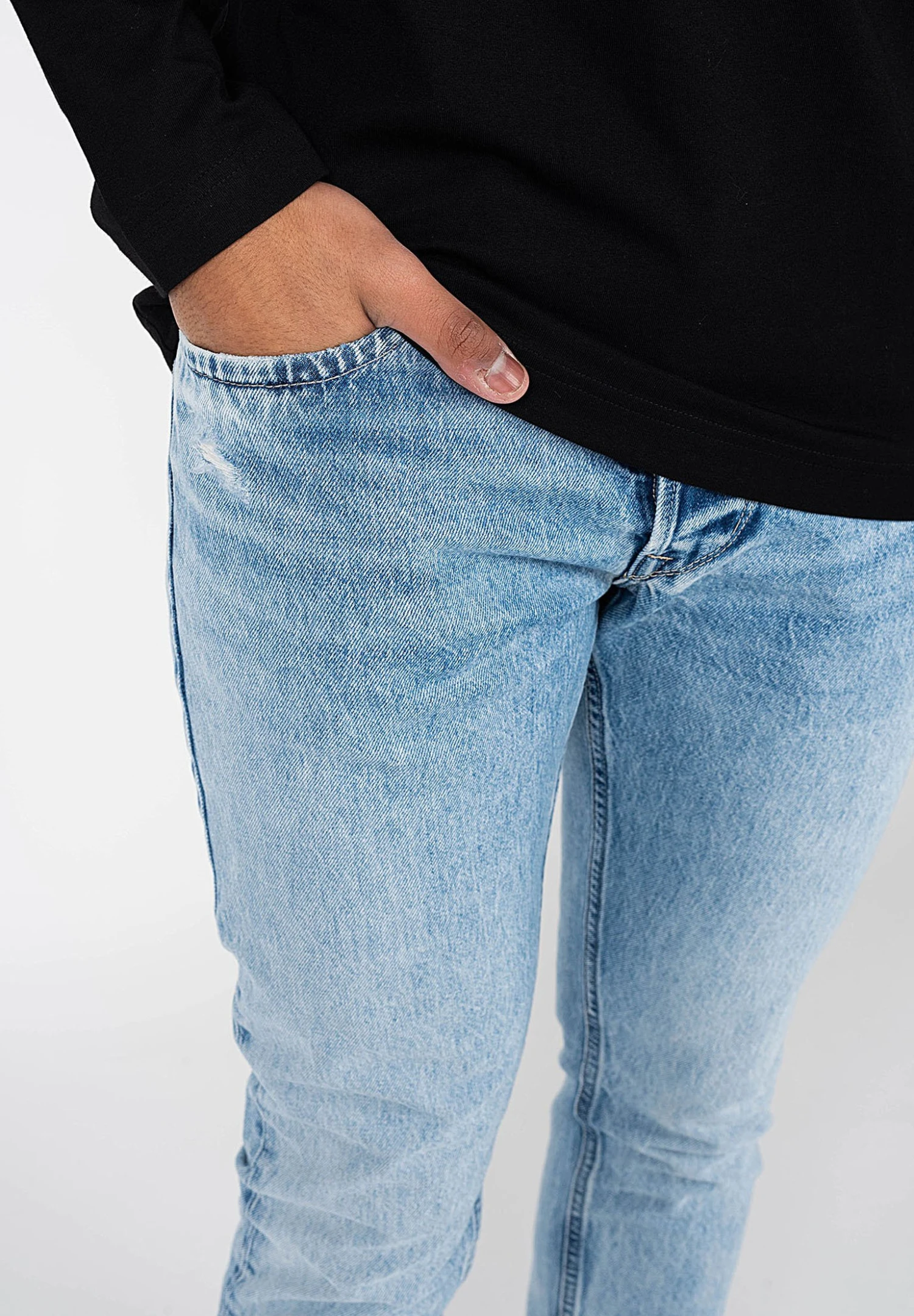 Pepe Jeans Callen Crop- Slim Fit Jeans - Blau 6 Pepe Jeans Callen Crop- Slim Fit Jeans - Blau - Afbeelding 4