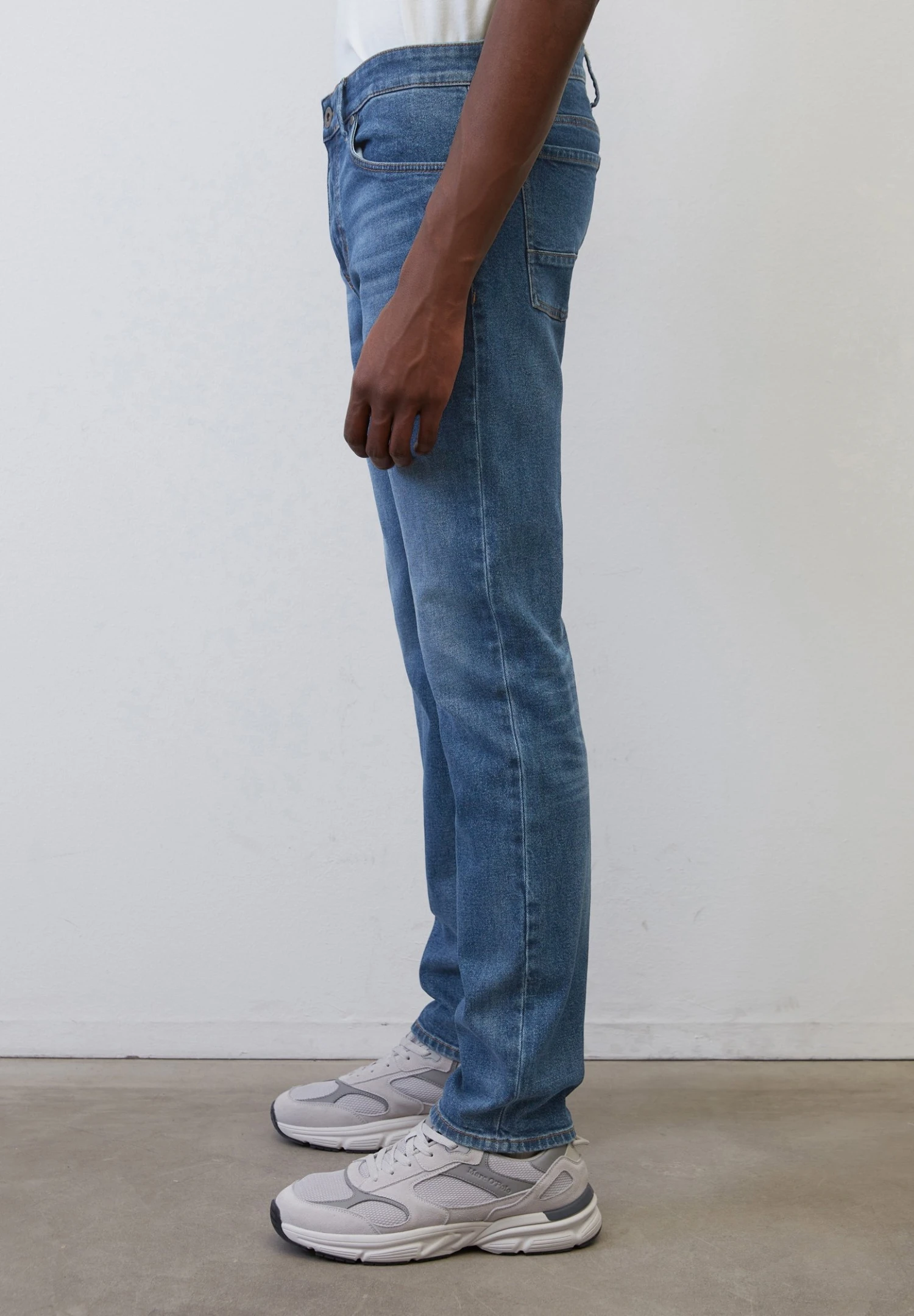 Marc O'Polo Sjöbo Shaped - Straight Leg Jeans - Retro Blue Wash 7 Marc O'Polo Sjöbo Shaped - Straight Leg Jeans - Retro Blue Wash - Afbeelding 5