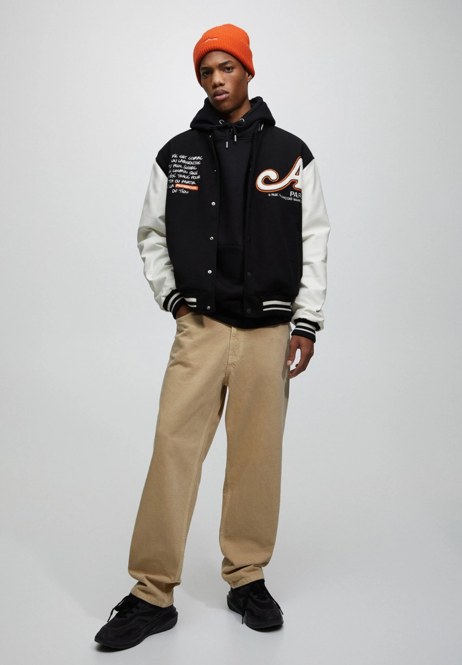 PULL & BEAR Baggy - Straight Leg Jeans - Camel 4 PULL & BEAR Baggy - Straight Leg Jeans - Camel - Afbeelding 2