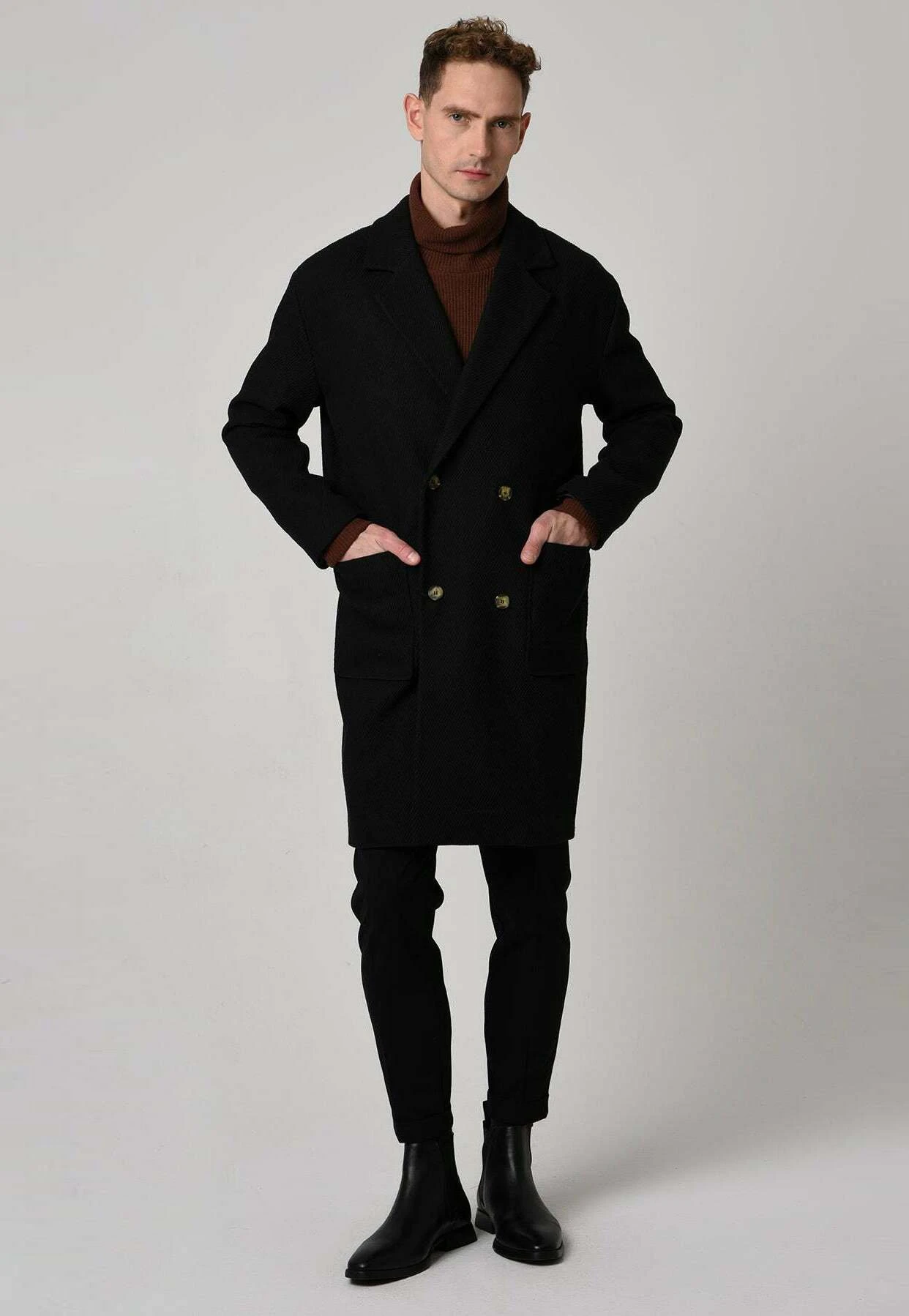 Mantel - Black 6 Mantel - Black - Afbeelding 4