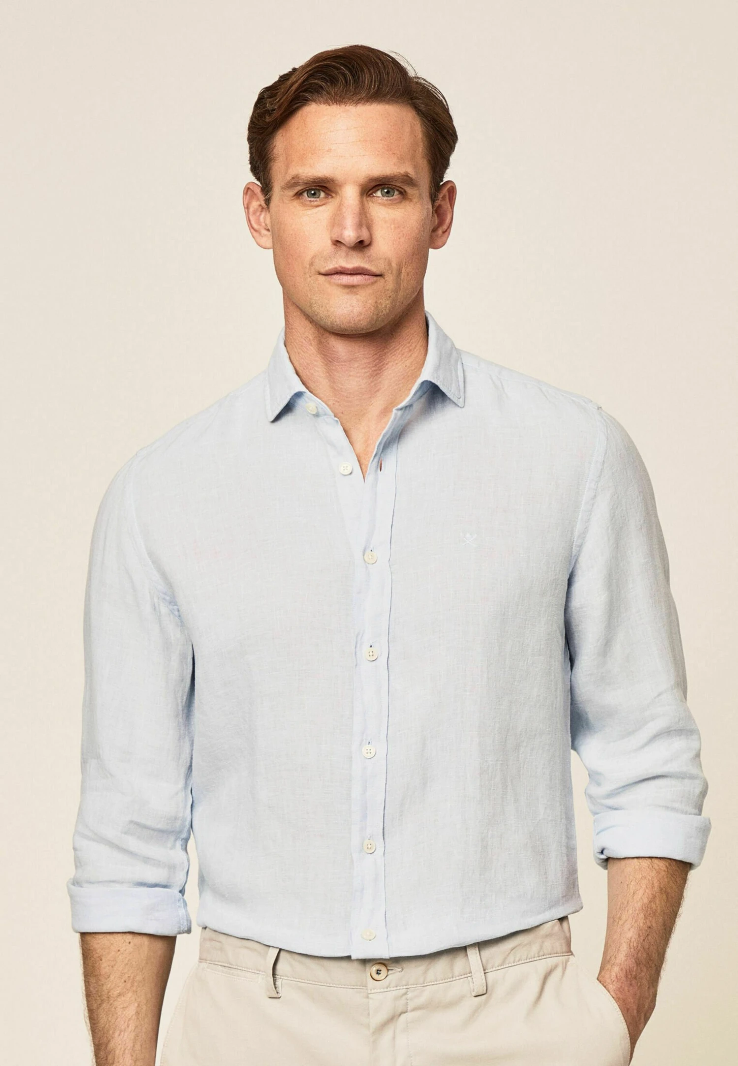 Hackett London Overhemd - Sky 8 Hackett London Overhemd - Sky - Afbeelding 6