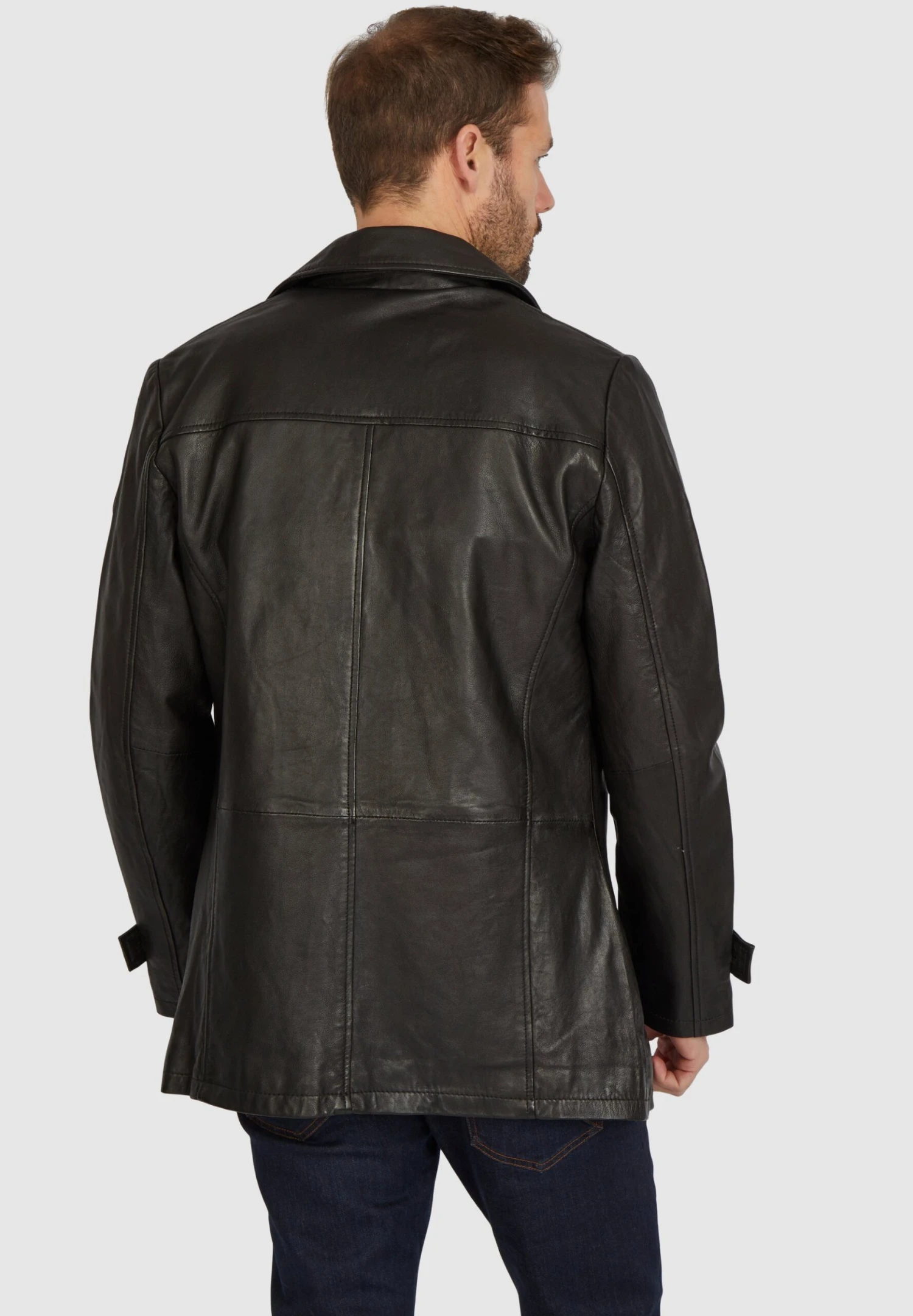 Bugatti Paolo - Halflange Jas - Schwarz 5 Bugatti Paolo - Halflange Jas - Schwarz - Afbeelding 3