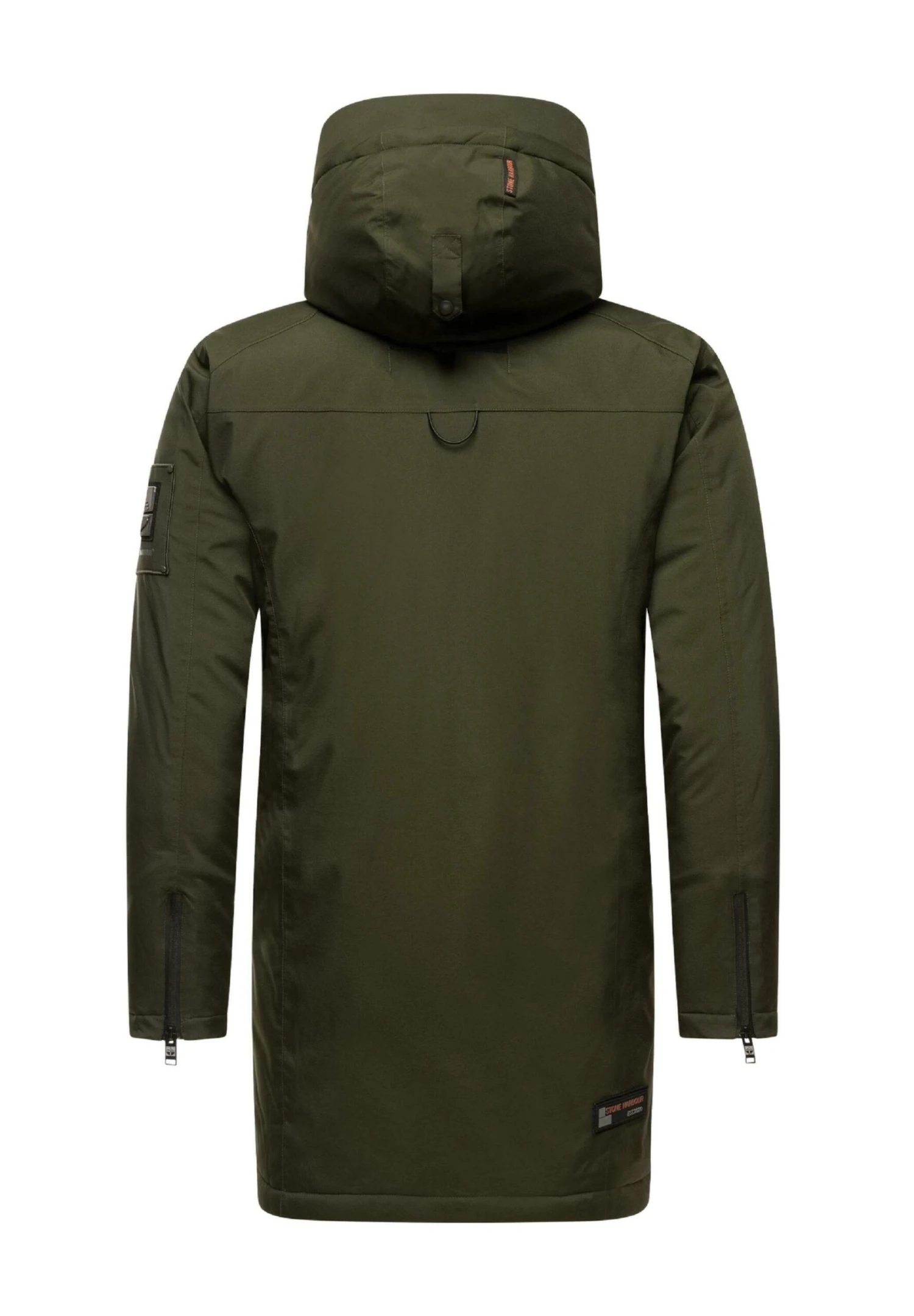 Winterjas - Olive 4 Winterjas - Olive - Afbeelding 2