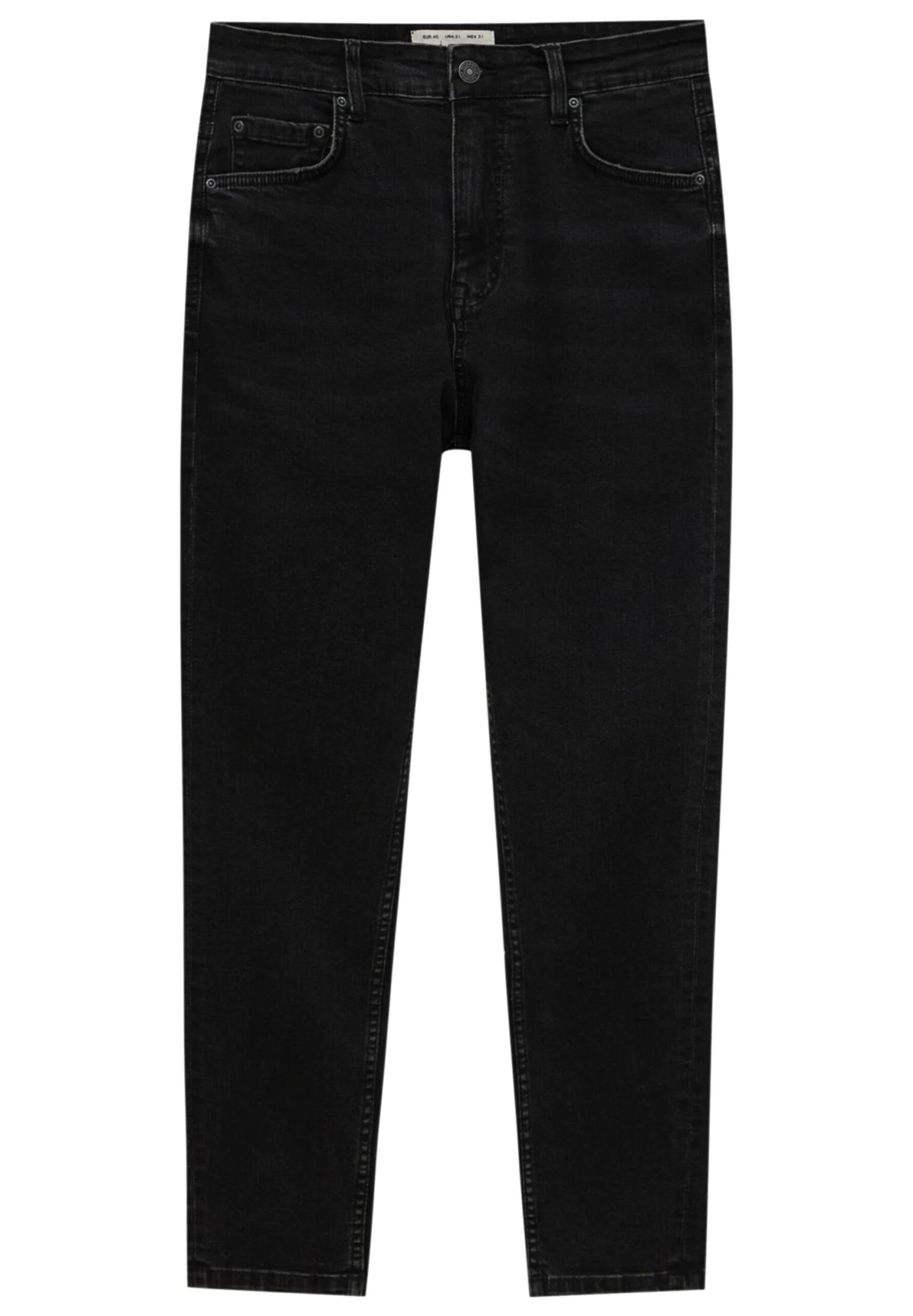 PULL & BEAR Carrot Fit- Slim Fit Jeans - Black 8 PULL & BEAR Carrot Fit- Slim Fit Jeans - Black - Afbeelding 6