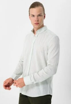 Casual- Overhemd - Light Green -Jack and Jones Verkoopwinkel 6d5ea572f65e470c8f8e80c9b2b33d58