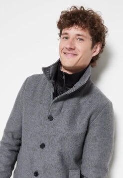 Jack & Jones Jwhduane Wool Jacket - Winterjas - Dark Grey Melange -Jack and Jones Verkoopwinkel 6d85c47c99394abca4ff7a5f60ab8d93