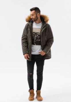 Parka - Green -Jack and Jones Verkoopwinkel 6e4cf33f0cbe4aa9b47306225dafb43b