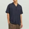 JACK&JONES Premium Jprblujude Camp Collar - Overhemd - Night Sky -Jack and Jones Verkoopwinkel 6e863a9b7e3540a9b0478ed19e8e4cd0