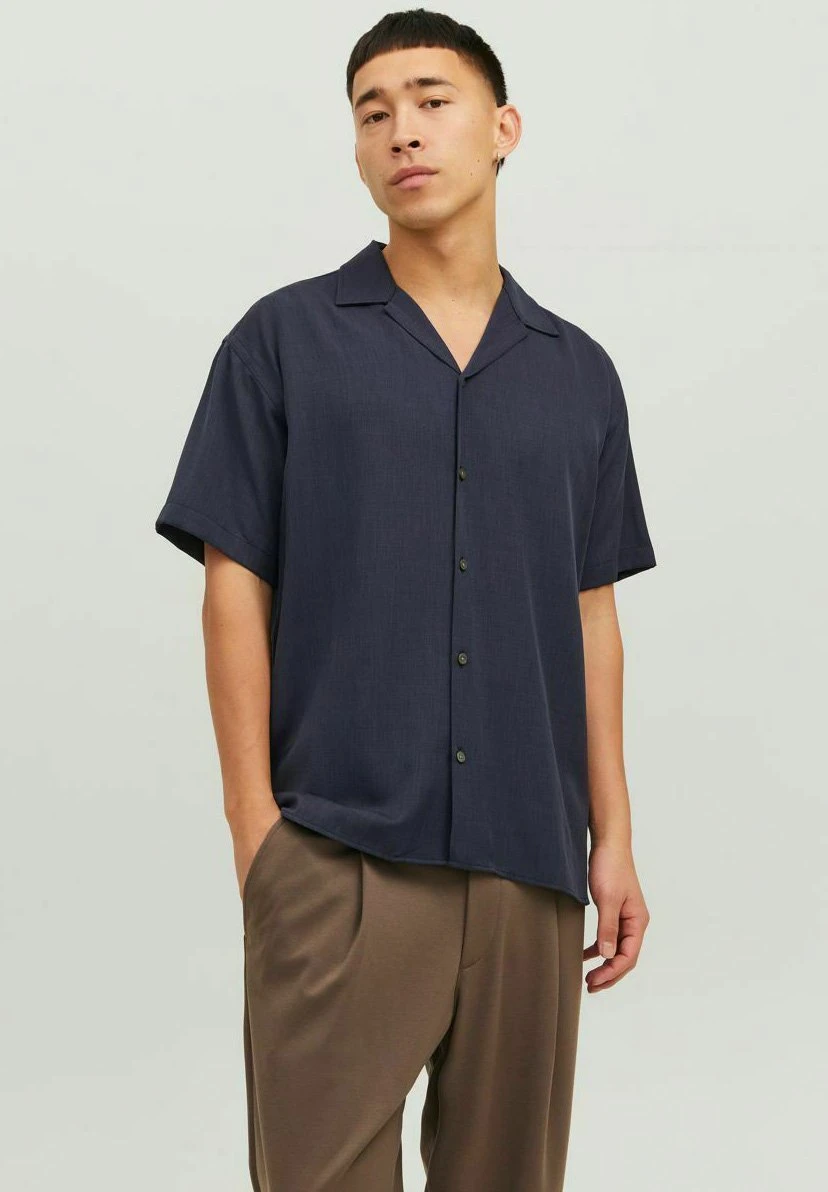 JACK&JONES Premium Jprblujude Camp Collar - Overhemd - Night Sky 3 JACK&JONES Premium Jprblujude Camp Collar - Overhemd - Night Sky