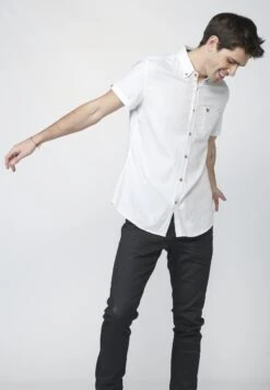 Koroshi Overhemd - Blanco -Jack and Jones Verkoopwinkel 6ee15f49d11e4704a3c22b35490abc73