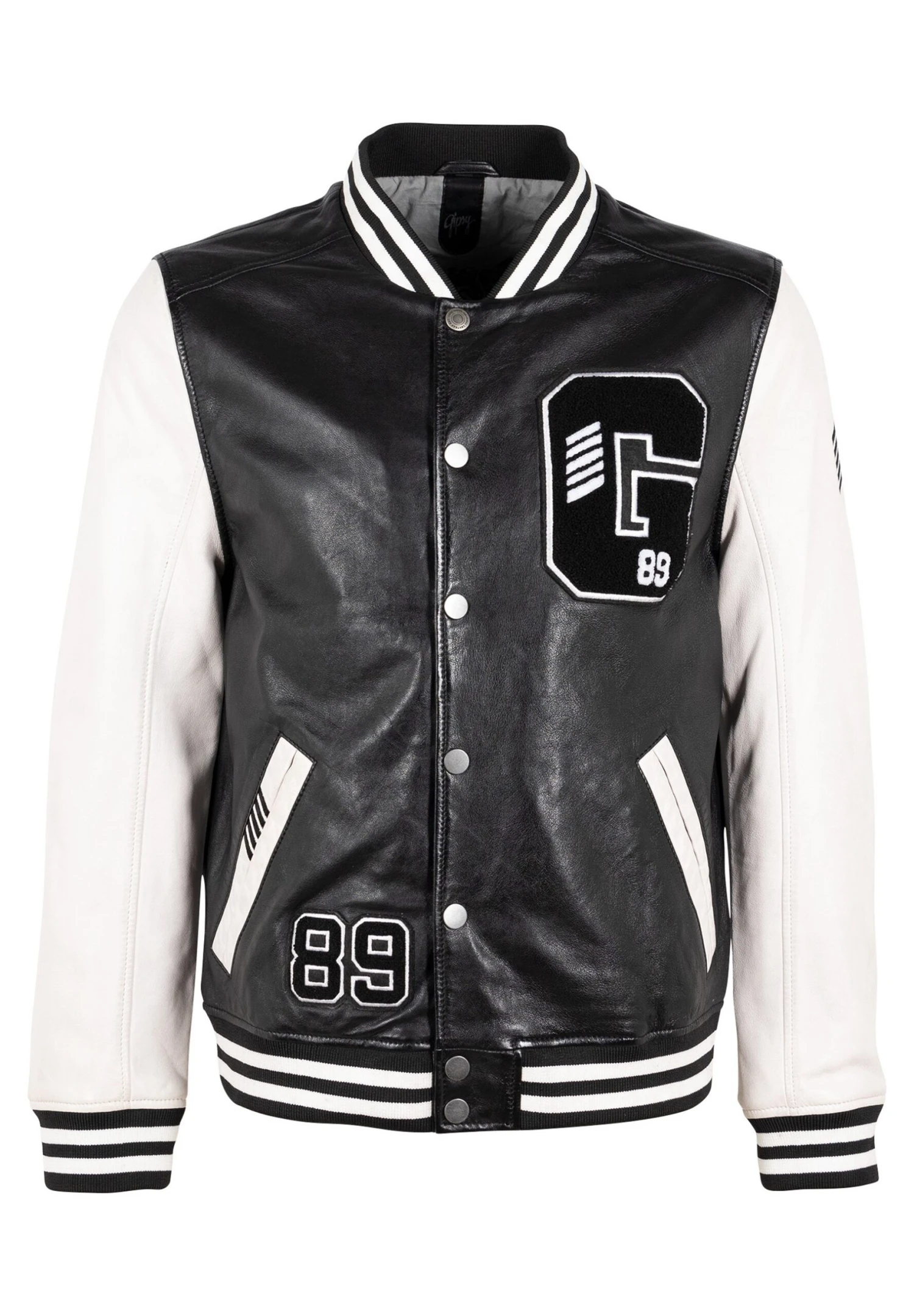 GIPSY Gmbluno Laorv - Bomberjacks - Black/White 8 GIPSY Gmbluno Laorv - Bomberjacks - Black/White - Afbeelding 6