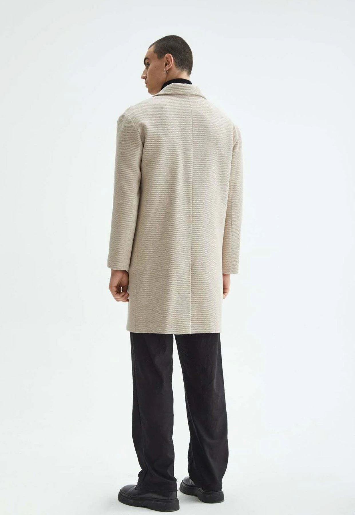 Mantel - Beige 5 Mantel - Beige - Afbeelding 3