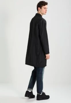URBAN CLASSICS Coach Coat - Trenchcoat - Black 10 URBAN CLASSICS Coach Coat - Trenchcoat - Black -Jack and Jones Verkoopwinkel 6fb6d25ba9e7461faacabf66eb58f4d1