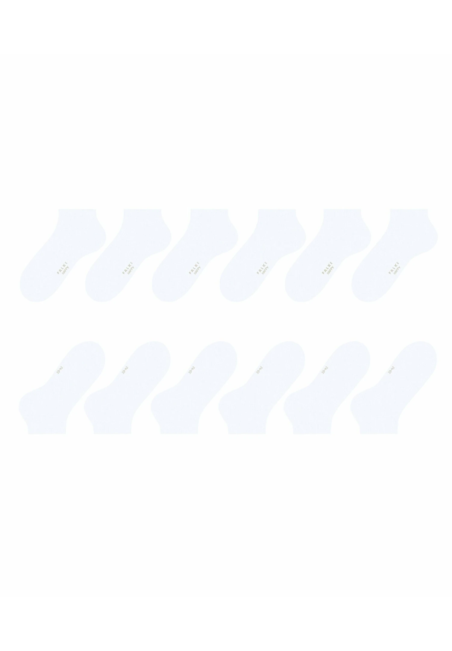 Falke Happy 6-Pack Sneaker Socks Everyday Casual - Sokken - White 4 Falke Happy 6-Pack Sneaker Socks Everyday Casual - Sokken - White - Afbeelding 2