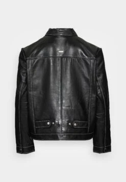 Gibbs - Leren Jas - Black 6 Gibbs - Leren Jas - Black -Jack and Jones Verkoopwinkel 70562f036a4b42f08ccf7c887b794343