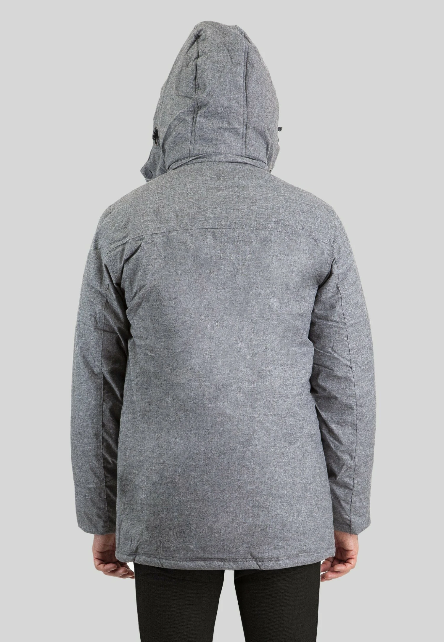 Parka - Szary 4 Parka - Szary - Afbeelding 2