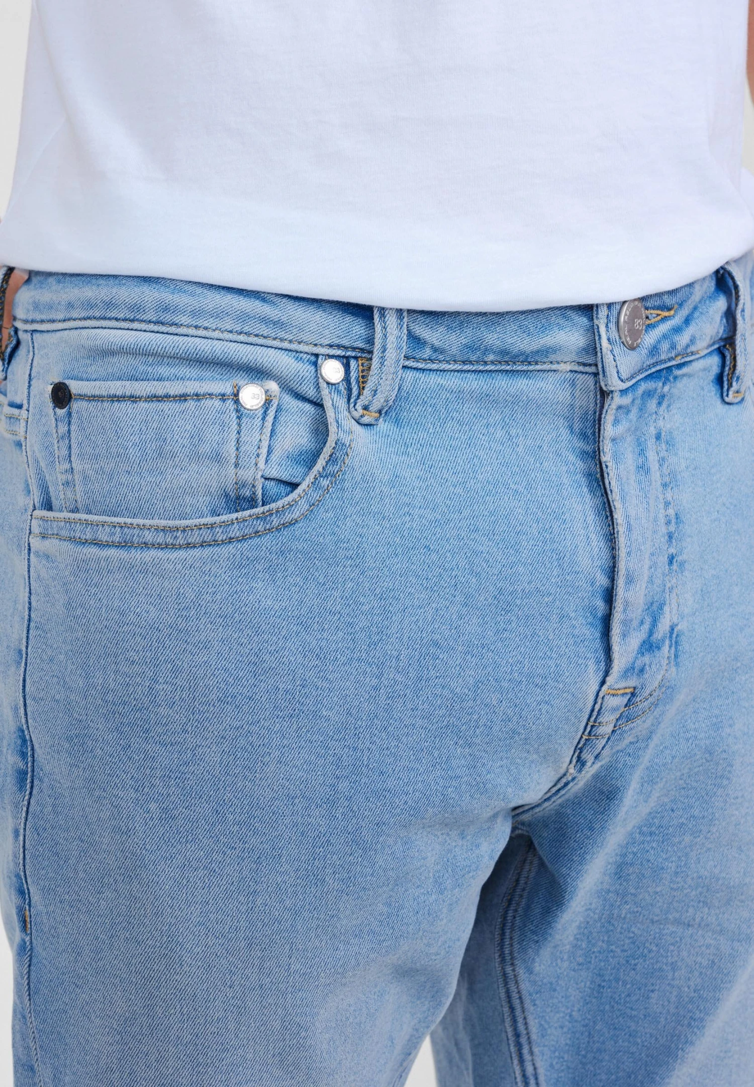 Gabba Jones- Slim Fit Jeans - Blue Denim 6 Gabba Jones- Slim Fit Jeans - Blue Denim - Afbeelding 4