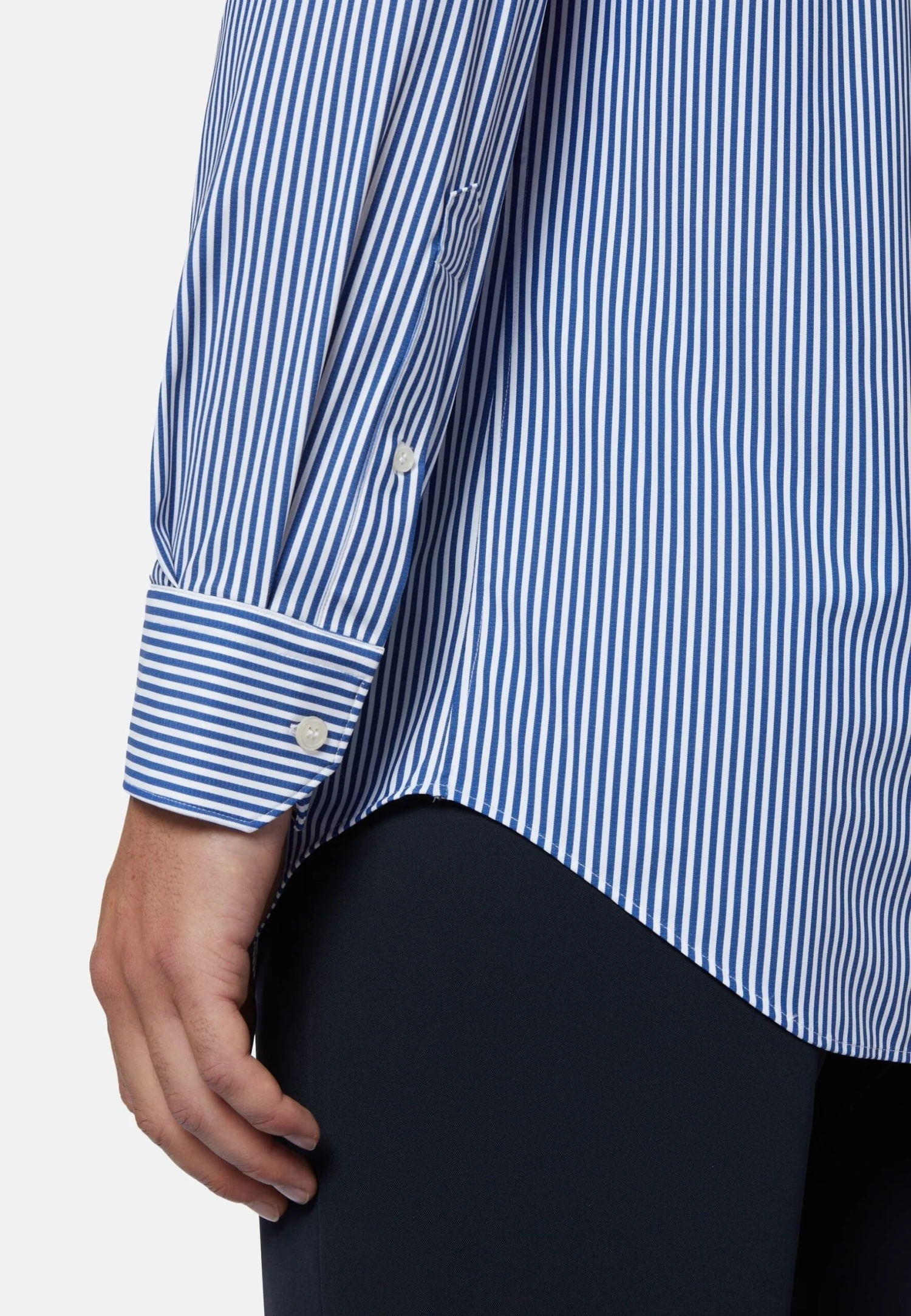 Stretch - Overhemd - Blue 6 Stretch - Overhemd - Blue - Afbeelding 4