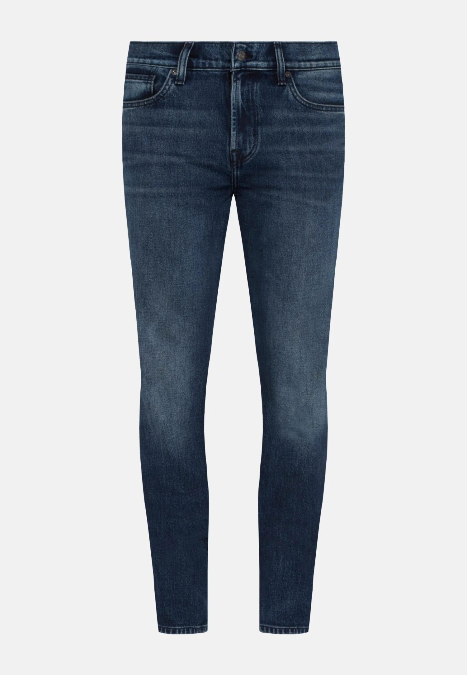 7 For All Mankind Slimmy - Straight Leg Jeans - Dark Blue 8 7 For All Mankind Slimmy - Straight Leg Jeans - Dark Blue - Afbeelding 6