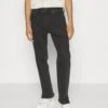 Jack & Jones Jjichris Jjoriginal Slit - Relaxed Fit Jeans - Black Denim