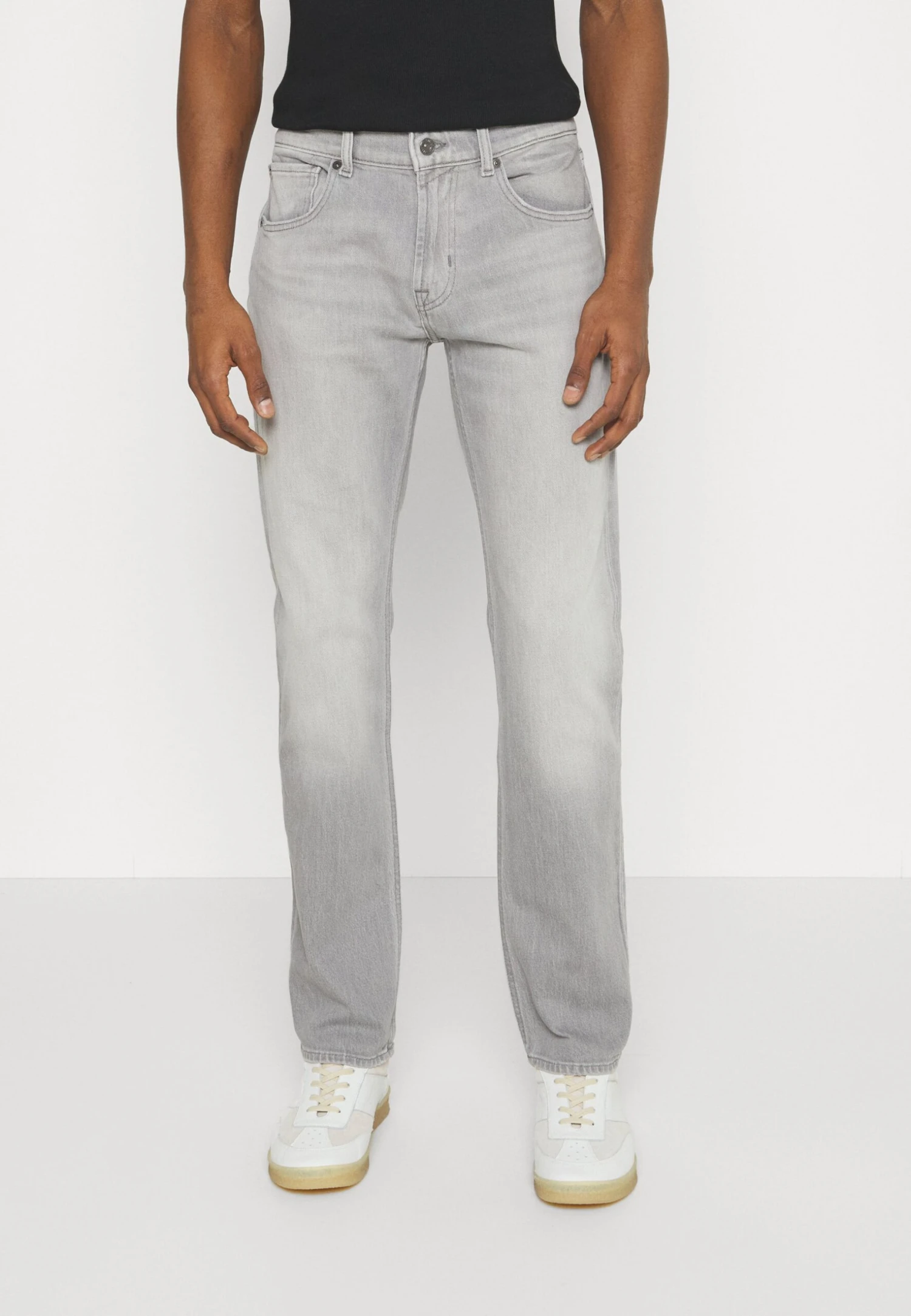 7 For All Mankind The Straight Babble - Straight Leg Jeans - Grey 3 7 For All Mankind The Straight Babble - Straight Leg Jeans - Grey