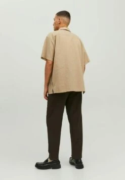 Jack & Jones Kurzarm Seersucker - Overhemd - Crockery -Jack and Jones Verkoopwinkel 7319fa7fd63c43e089b9b48c126b2ee4