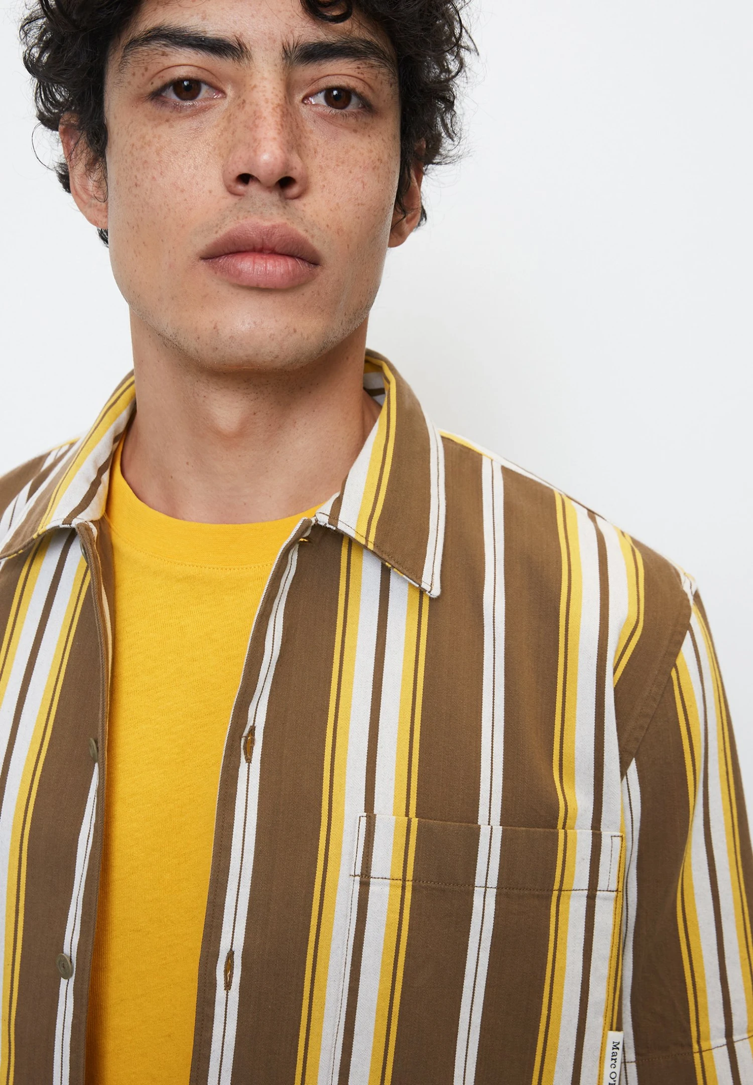 Marc O'Polo Short Sleeves - Overhemd - MultiOld Spice 7 Marc O'Polo Short Sleeves - Overhemd - MultiOld Spice - Afbeelding 5